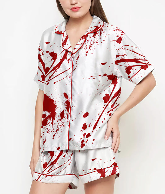 Women's Halloween Blood Set