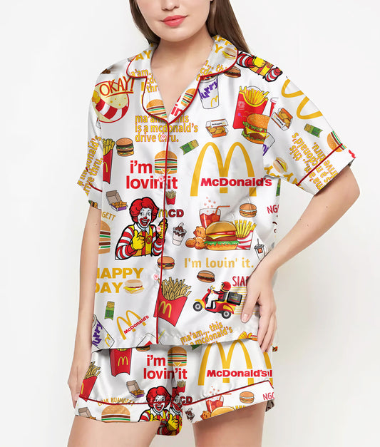 Women's Halloween Mcdonal Set