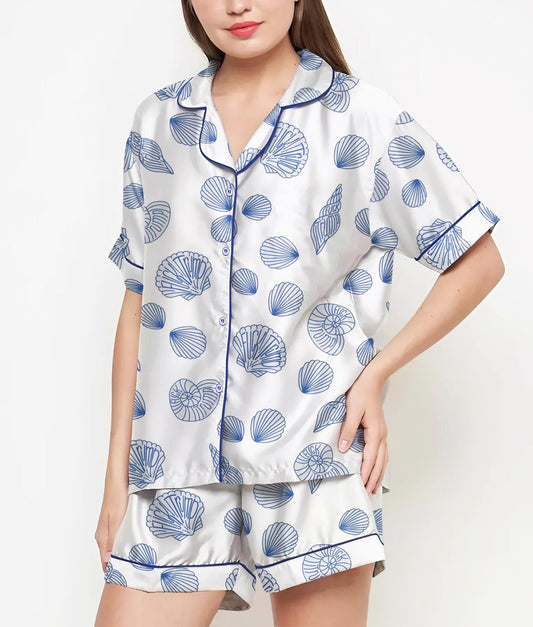 Women's Sea Shell Blue Set