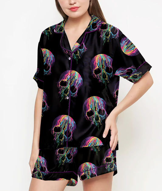 Women's Halloween Skull Set