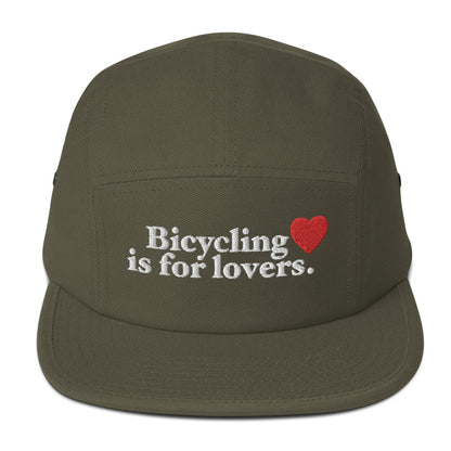 Bicycling Lovers Five Panel Cap