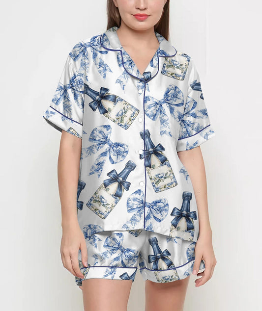 Women's Champagne Blue Set