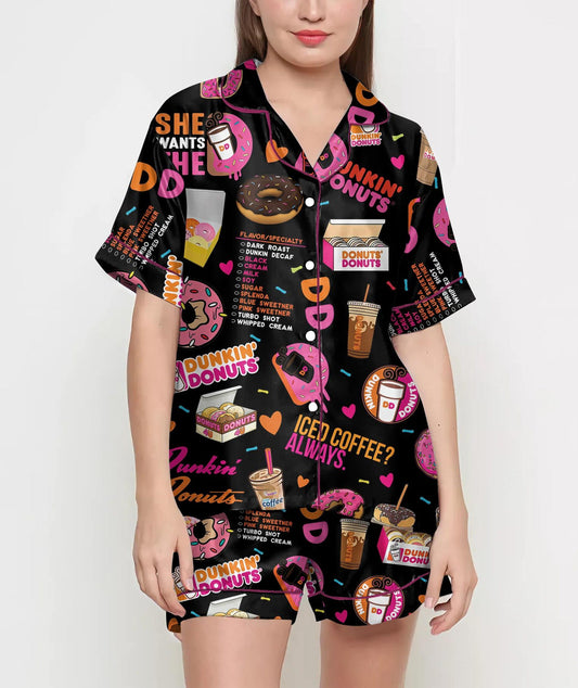 Women's Halloween Donut Set