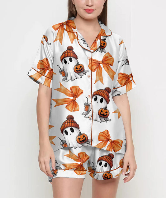 Women's Halloween Ghost v2 Set