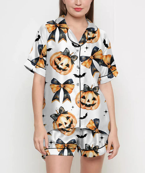 Women's Halloween Pumpkin Set