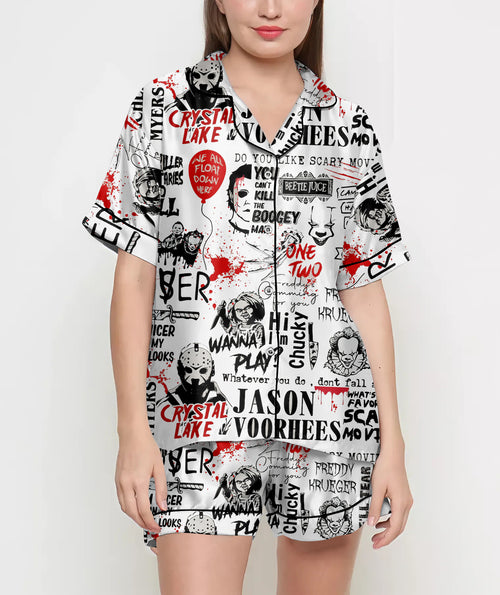 Women's Halloween Scary Set