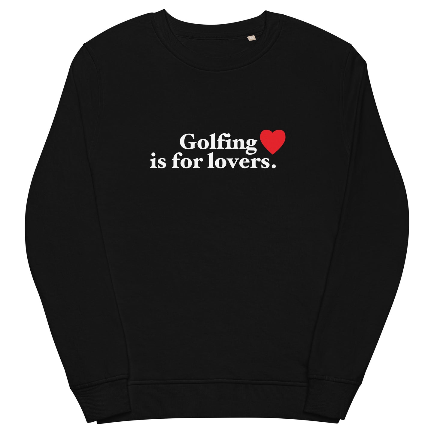 Golfing Lovers Unisex organic sweatshirt * Golf Gift Her Him